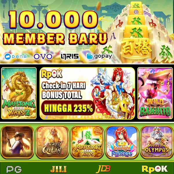 RPOK Bonus Member Baru 100%